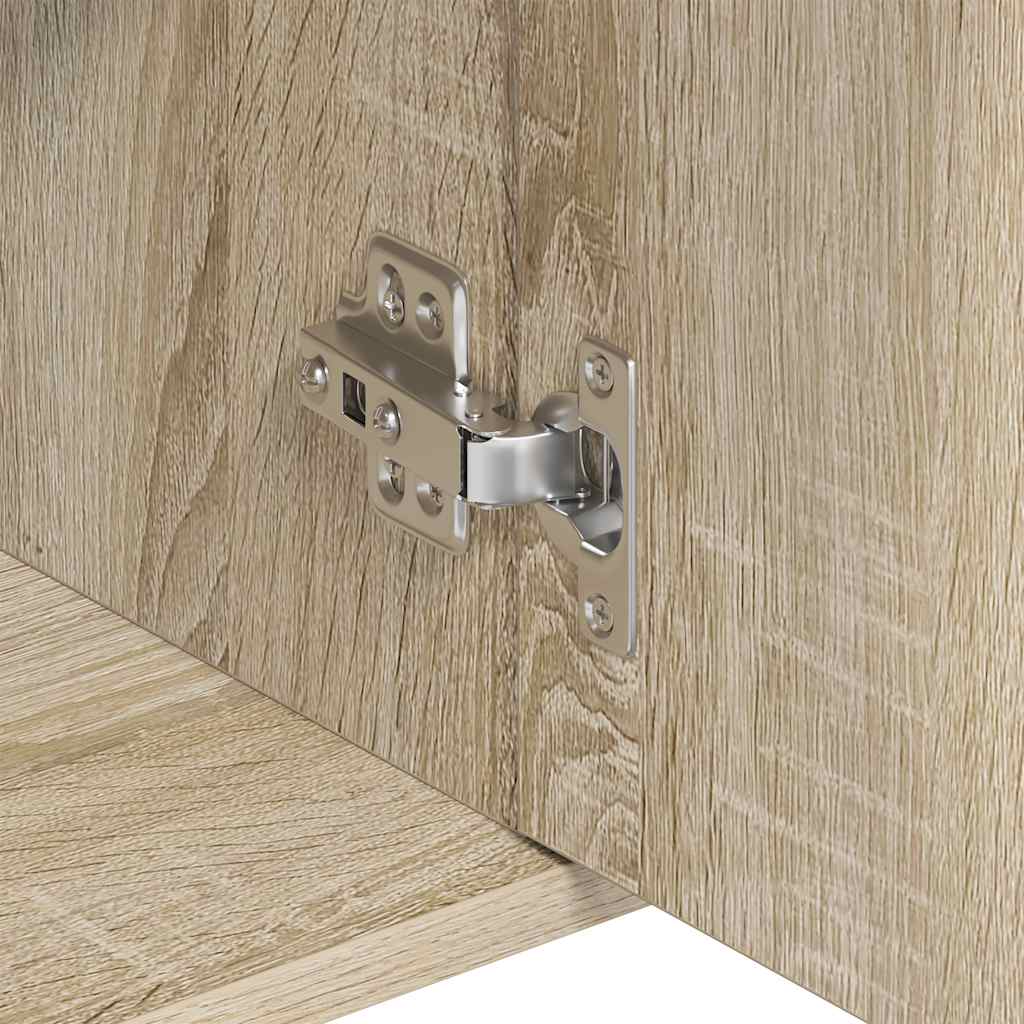 Sideboard Sonoma Oak 88x30x70 cm Engineered Wood