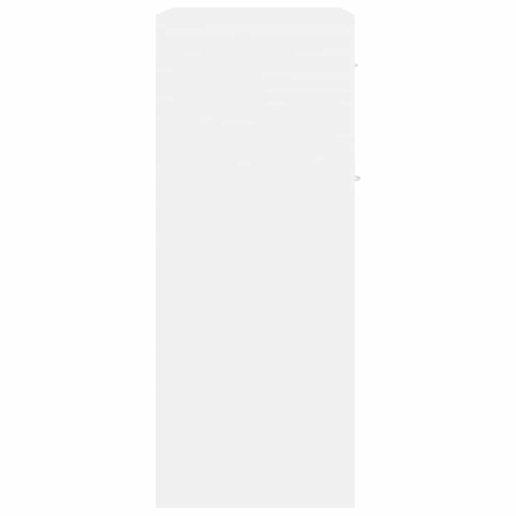 Sideboard White 60x30x75 cm Engineered Wood