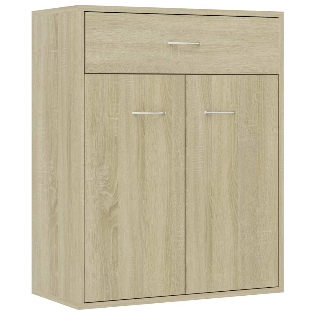 Sideboard Sonoma Oak 60x30x75 cm Engineered Wood