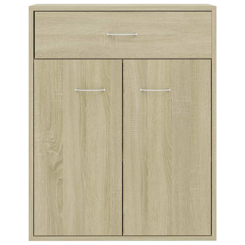 Sideboard Sonoma Oak 60x30x75 cm Engineered Wood