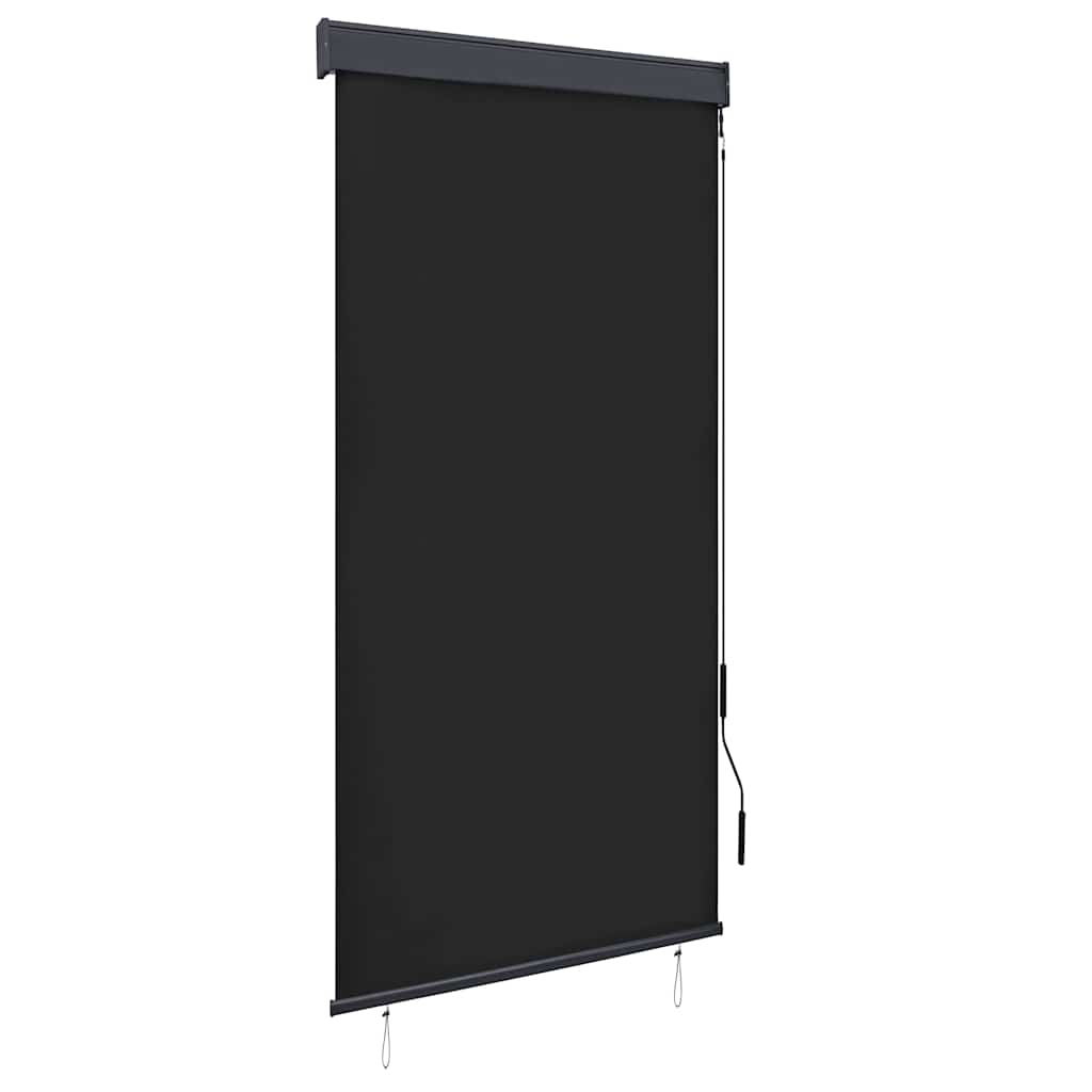 Outdoor Roller Blind 100x250 cm Anthracite