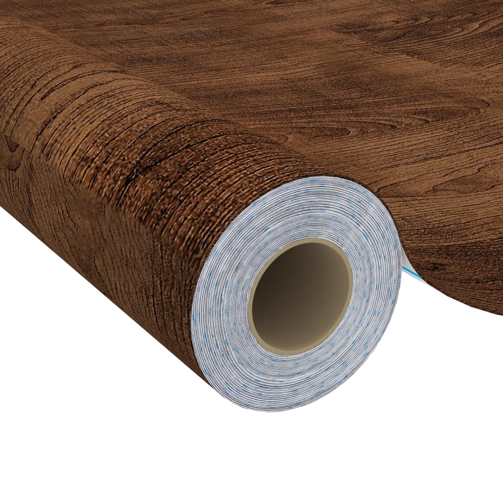 Self-adhesive Furniture Film Dark Oak  500x90 cm PVC