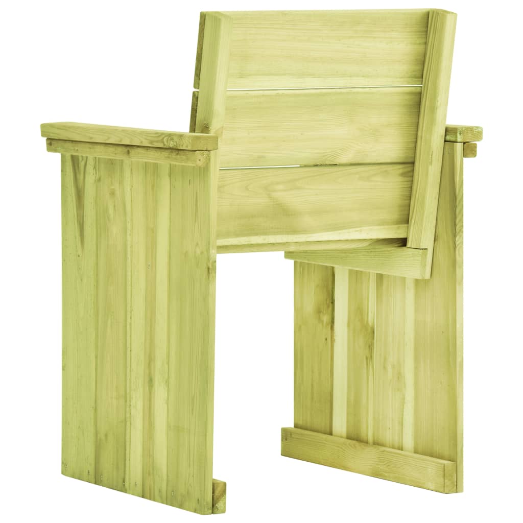 Garden Chair Impregnated Pinewood