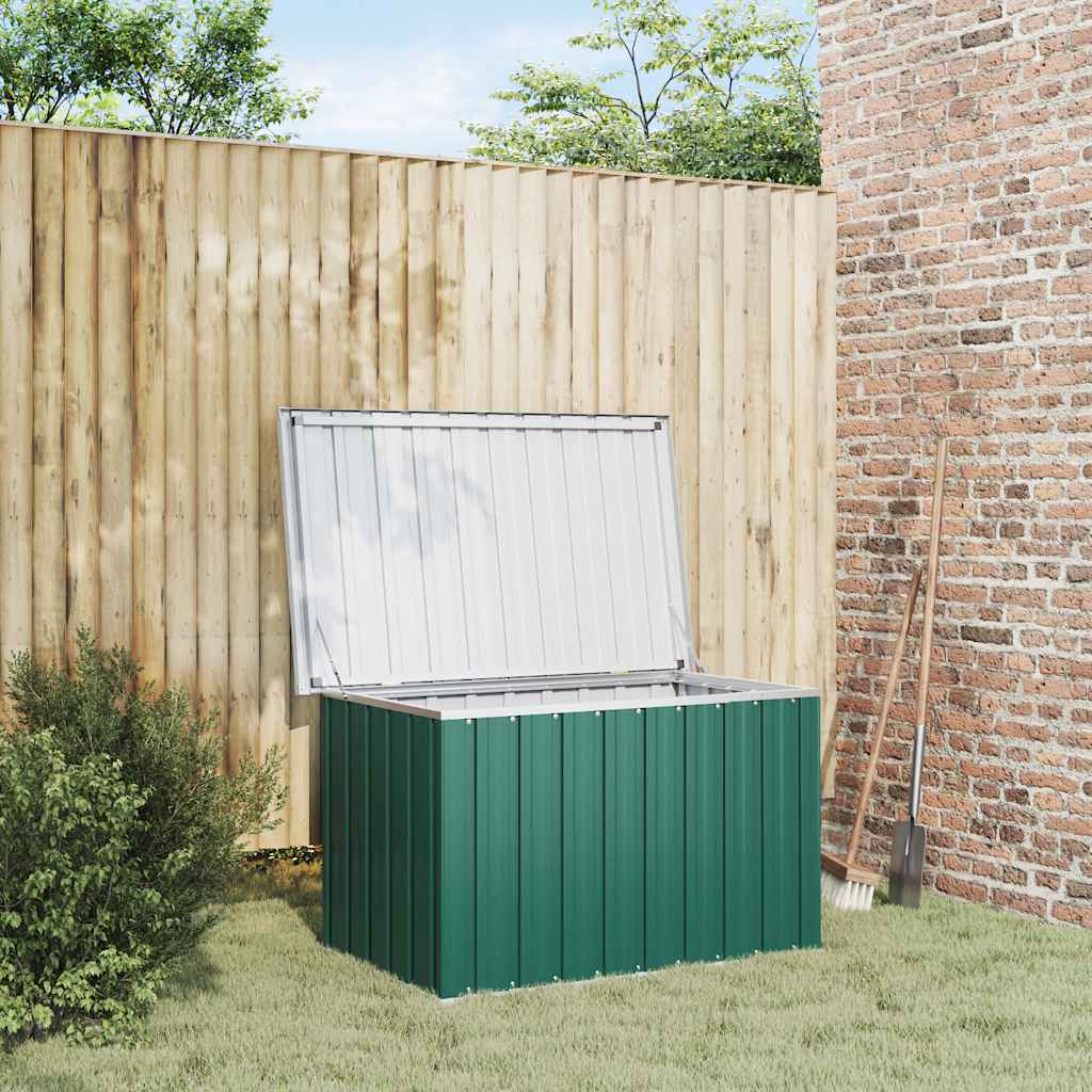 Garden Storage Box Green 109x67x65 cm