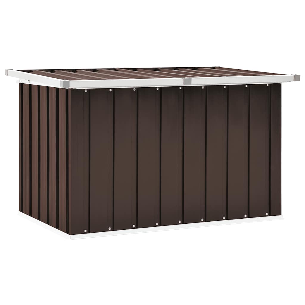 Garden Storage Box Brown 109x67x65 cm
