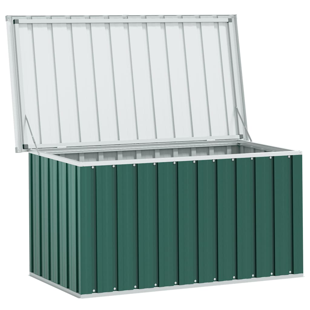 Garden Storage Box Green 129x67x65 cm