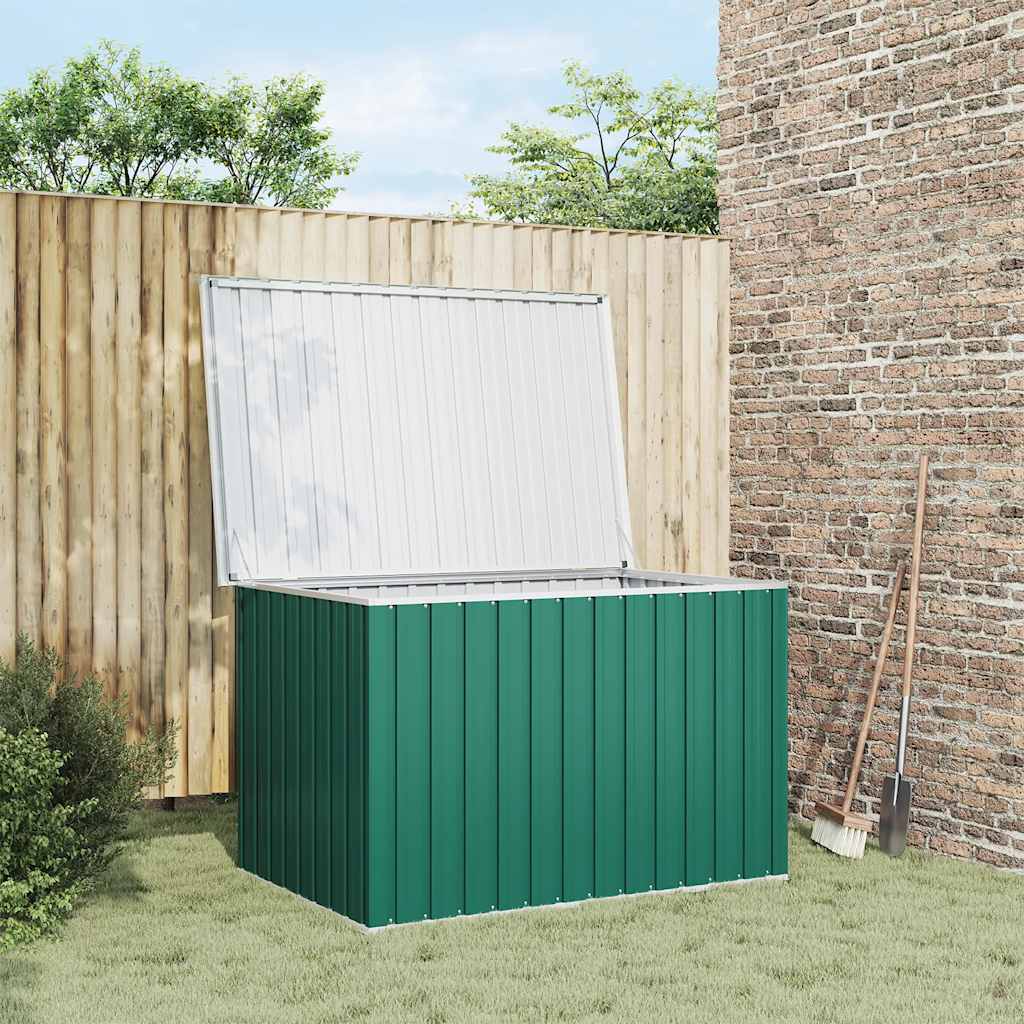 Garden Storage Box Green 149x99x93 cm