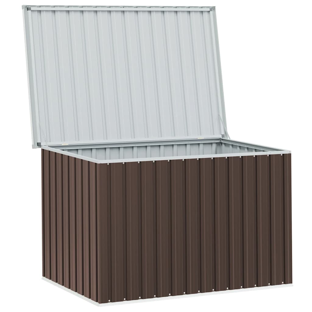 Garden Storage Box Brown 149x99x93 cm