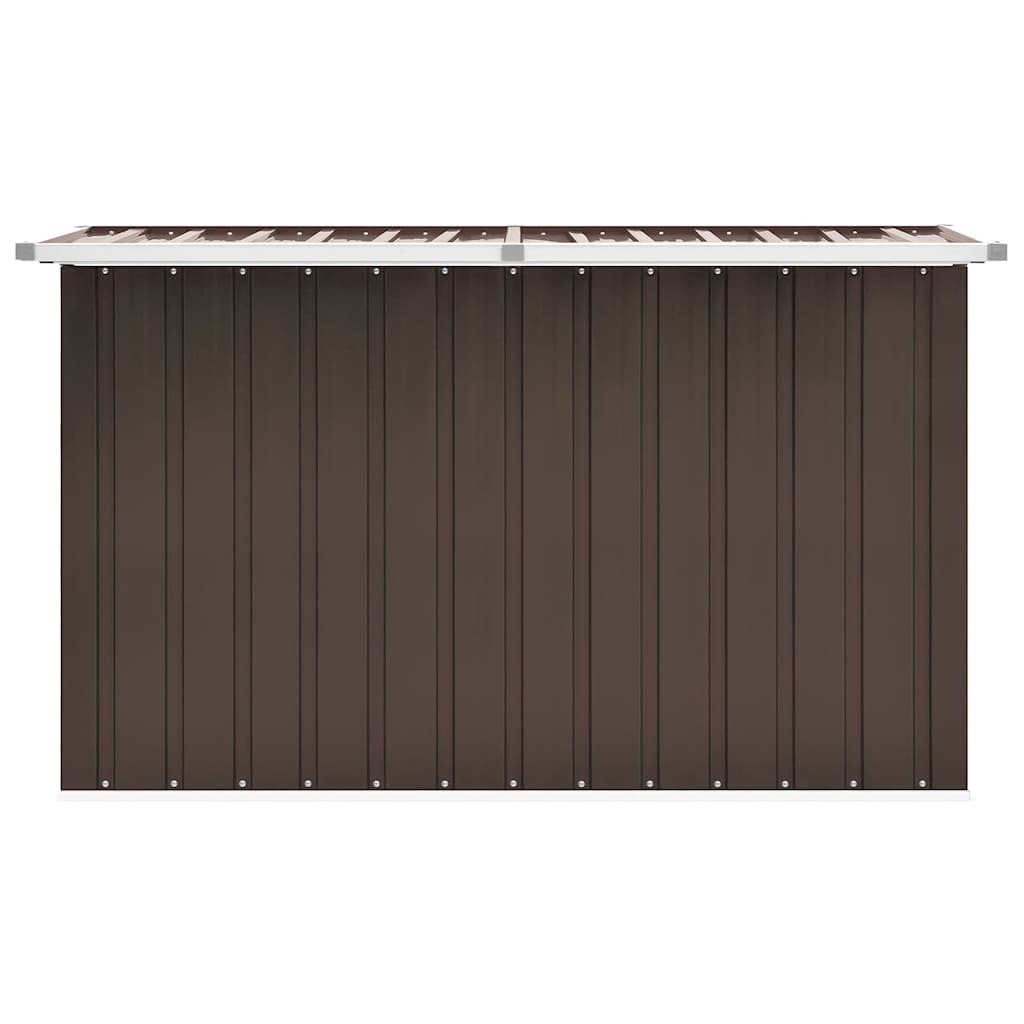 Garden Storage Box Brown 149x99x93 cm