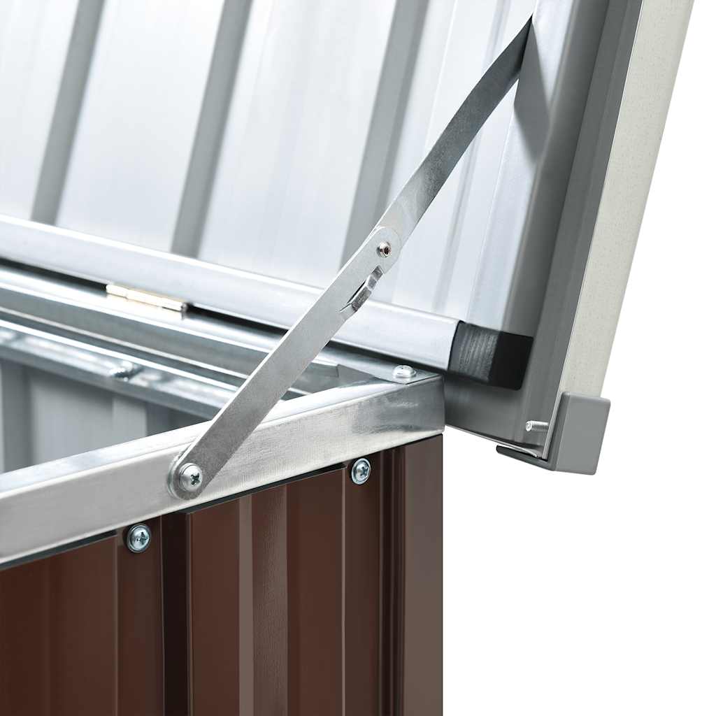 Garden Storage Box Brown 171x99x93 cm