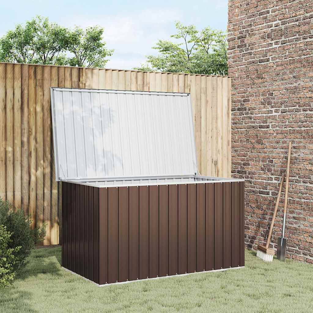 Garden Storage Box Brown 171x99x93 cm