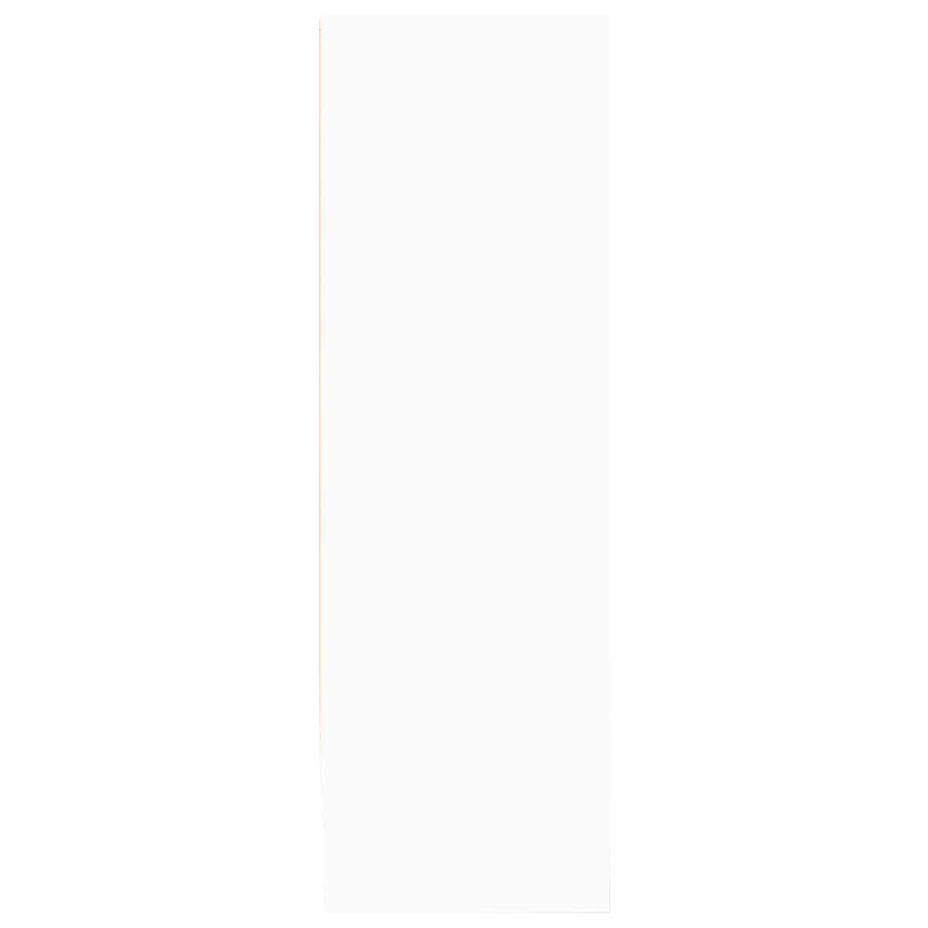 Bookshelf White 80x24x75 cm Engineered Wood