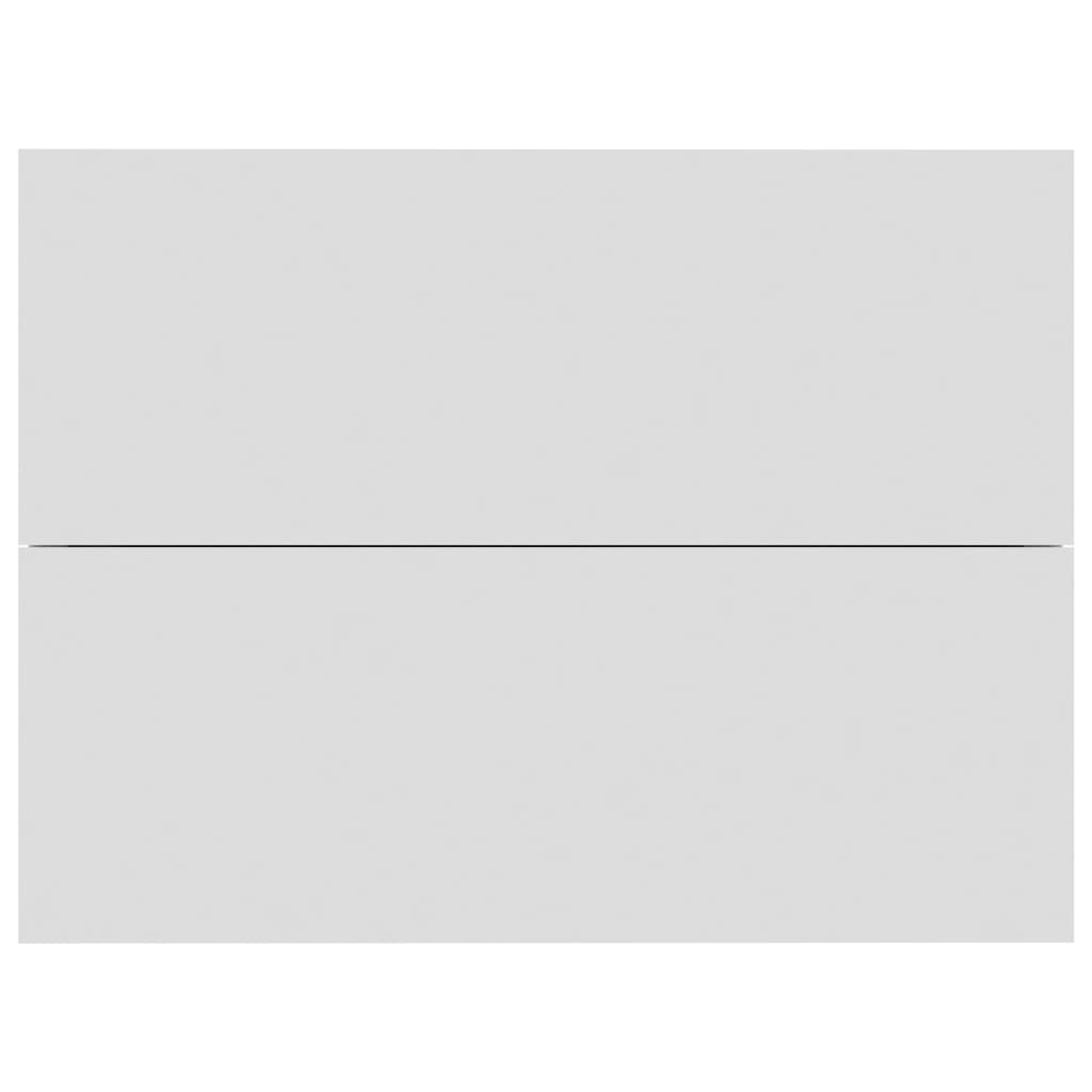 Bedside Cabinets 2 pcs White 40x30x30 cm Engineered Wood