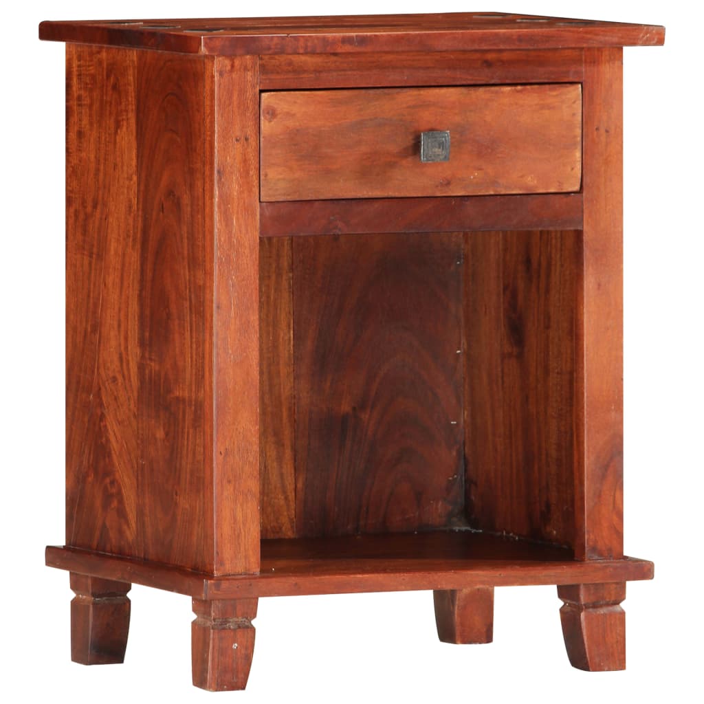 Bedside Cabinet 40x30x50 cm Solid Acacia Wood