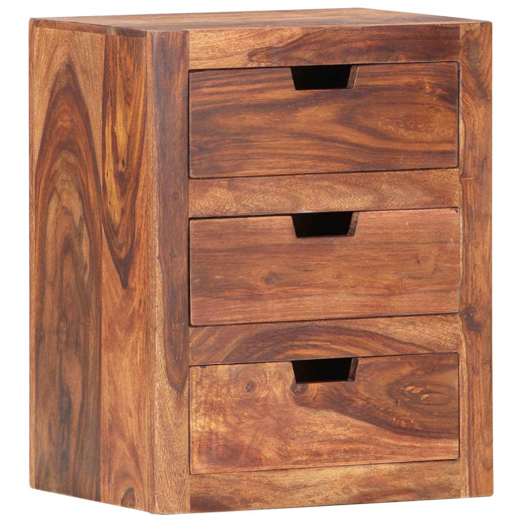 Bedside Cabinet 40x30x50 cm Solid Acacia Wood