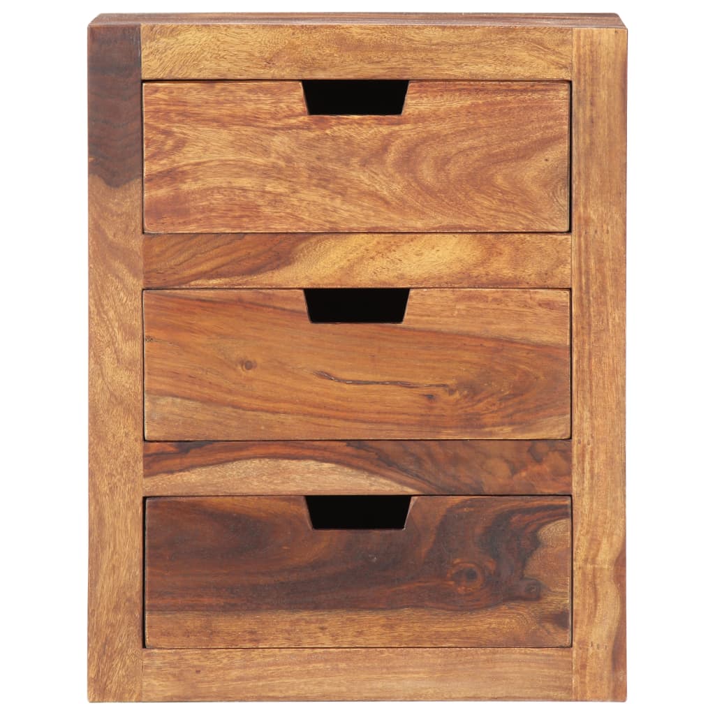 Bedside Cabinet 40x30x50 cm Solid Acacia Wood