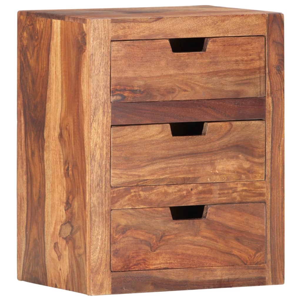 Bedside Cabinet 40x30x50 cm Solid Acacia Wood