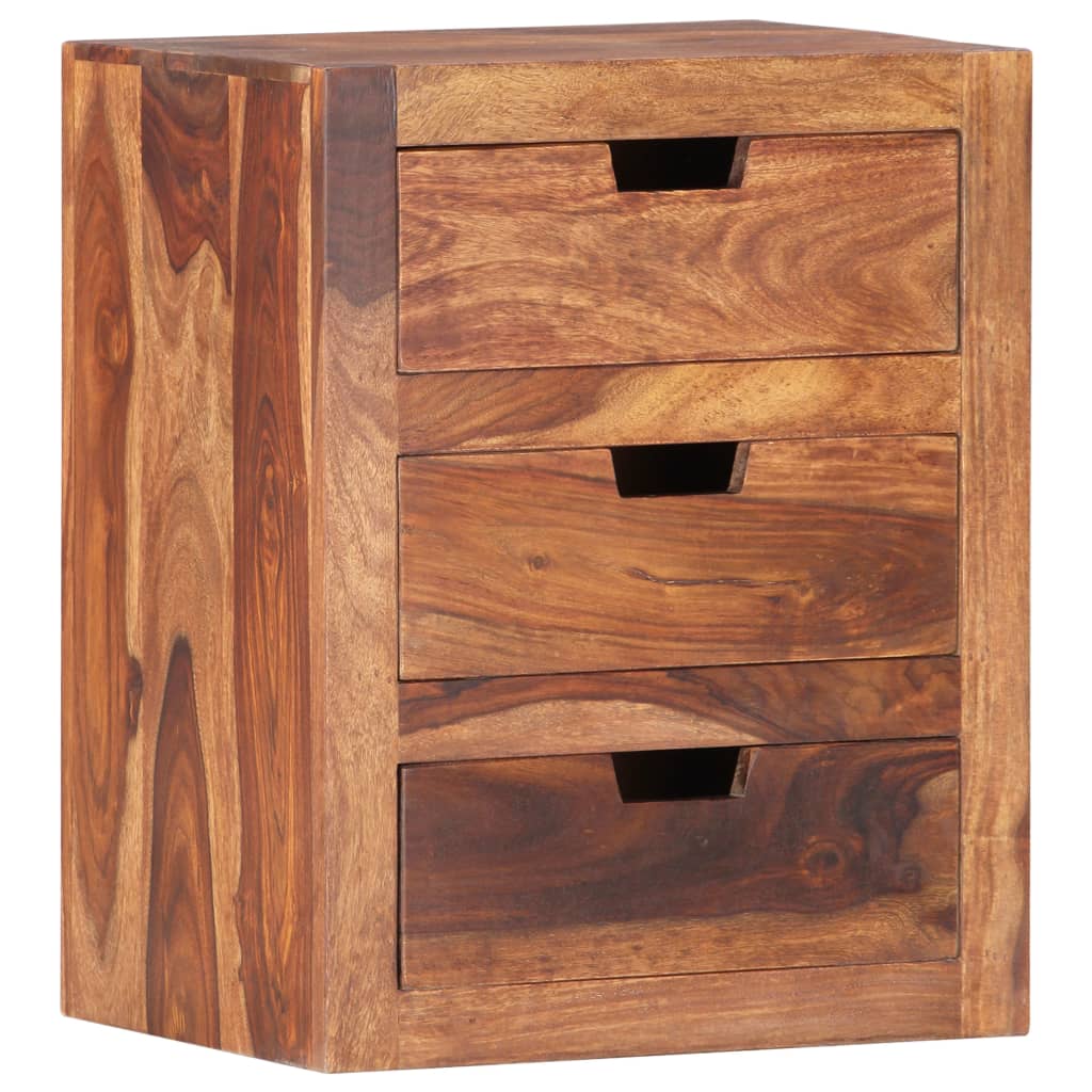 Bedside Cabinet 40x30x50 cm Solid Acacia Wood