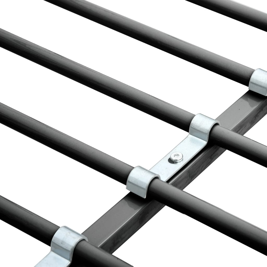 Bunk Bed with Table without Mattress Black Metal 90x200 cm