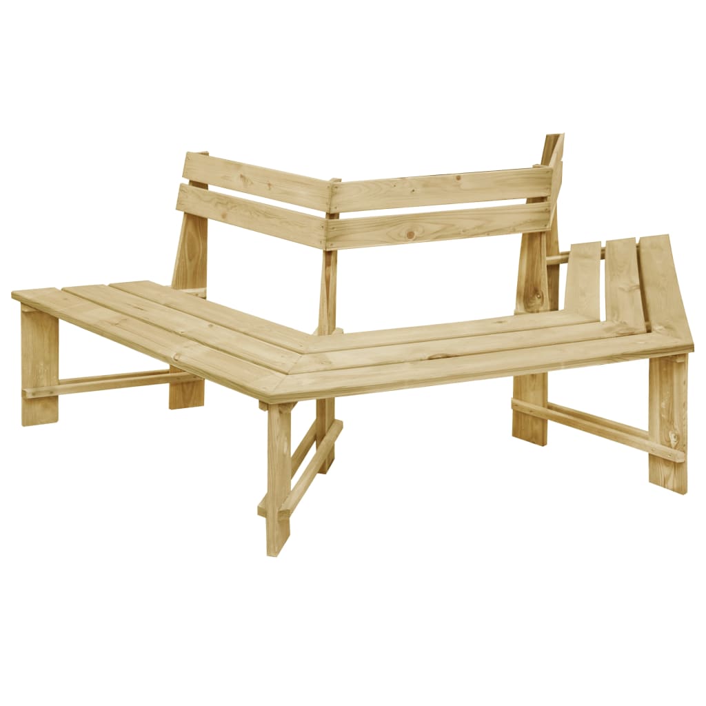 Garden Bench 240 cm Impregnated Pinewood