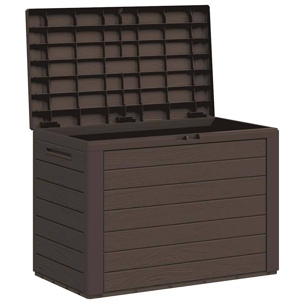 Garden Storage Box Brown 78x44x55 cm