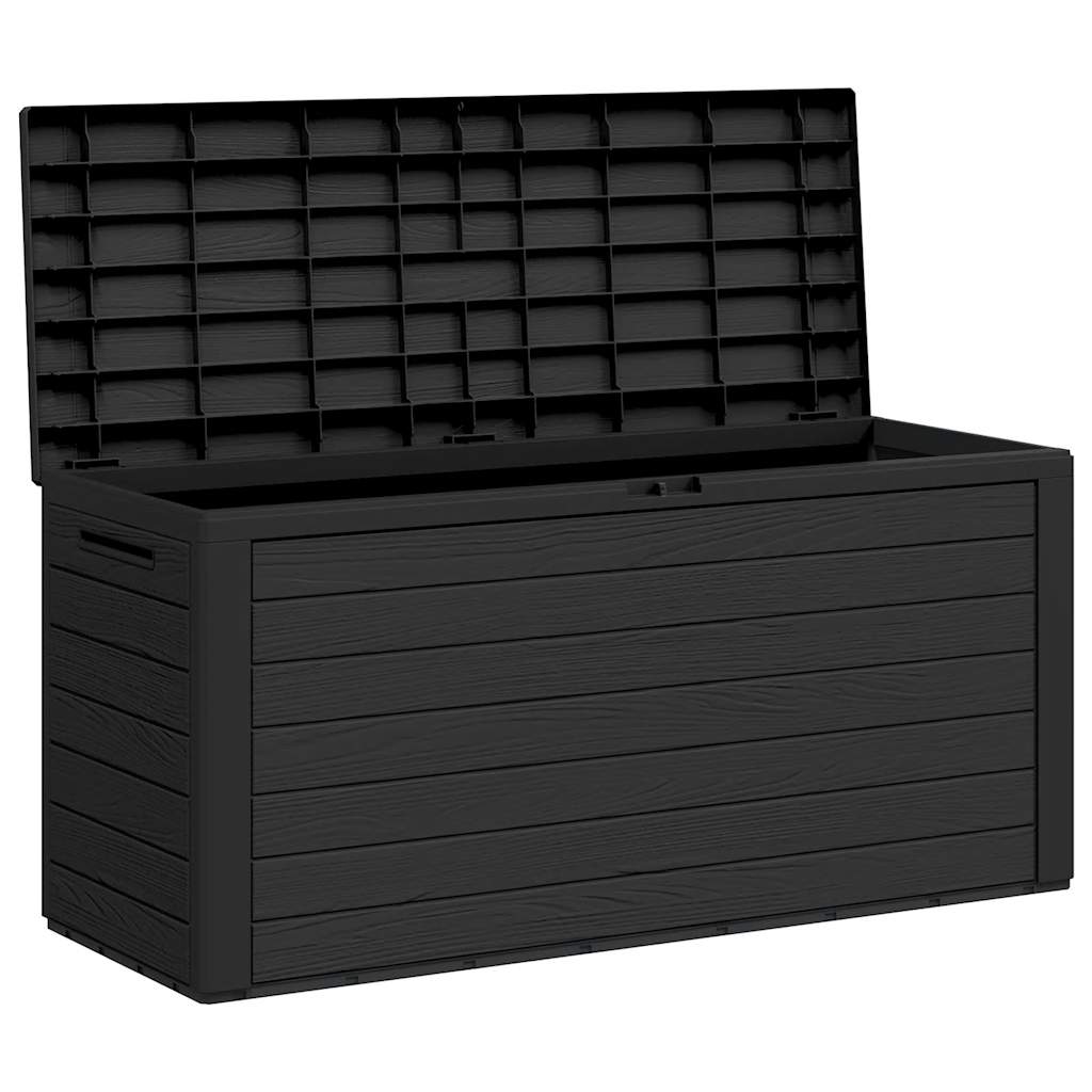 Garden Storage Box Anthracite 116x44x55 cm