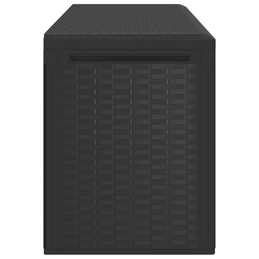 Garden Storage Box Anthracite 114x47x60 cm