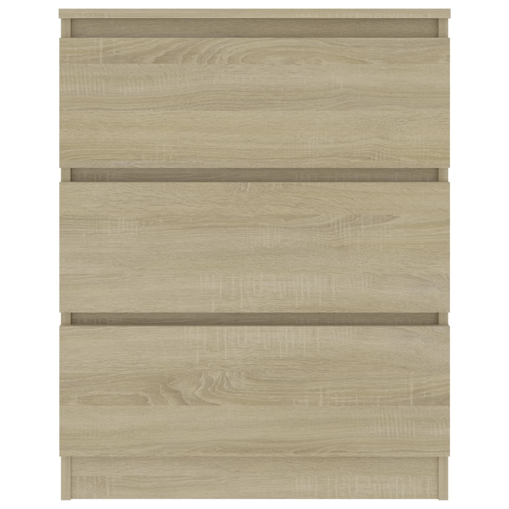 Sideboard Sonoma Oak 60x35x76 cm Engineered Wood