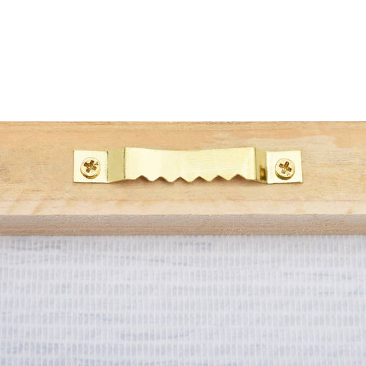 Canvas Wall Print Set Tree Yellow 150X60 Cm