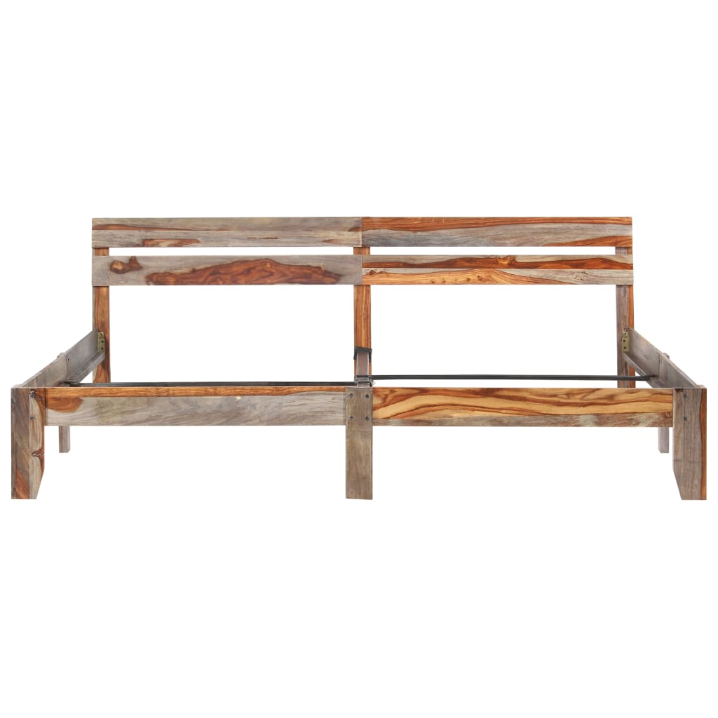 Bed Frame without Mattress Solid Wood 200x200cm