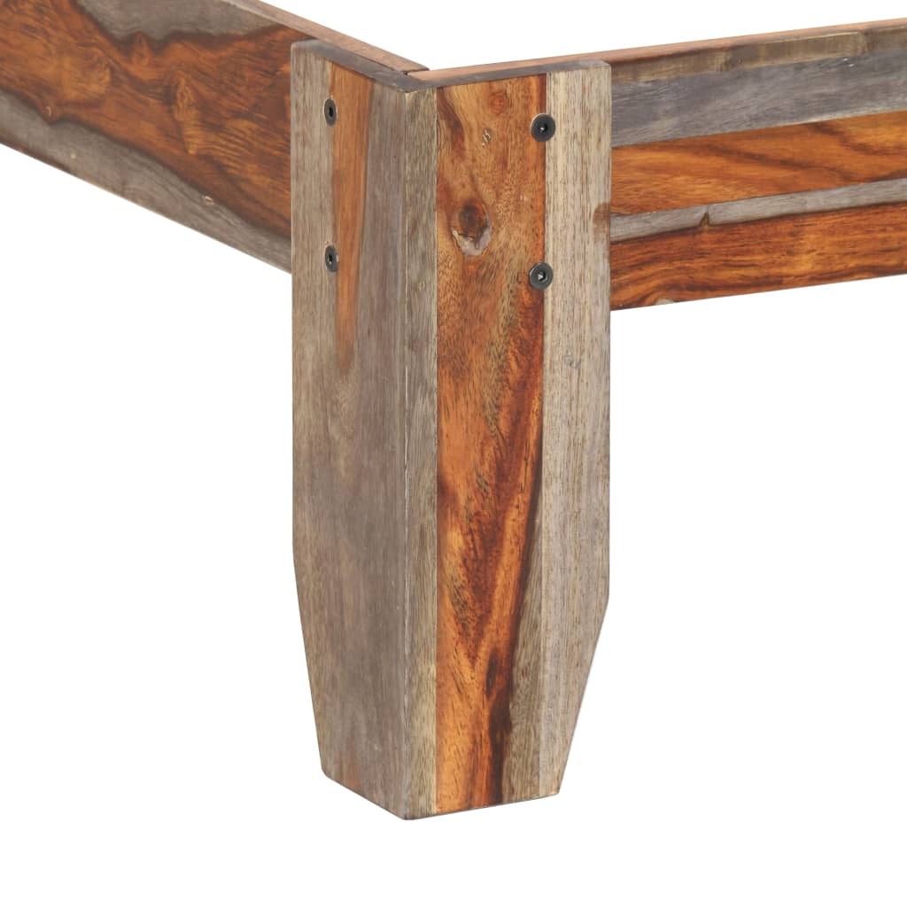 Bed Frame without Mattress Solid Wood 200x200cm