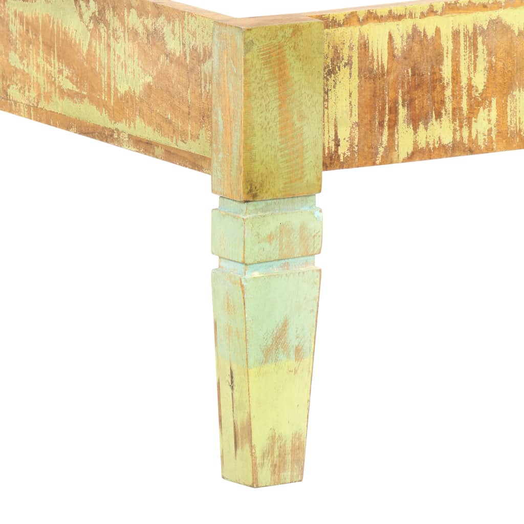 Bed Frame without Mattress Solid Reclaimed Wood 200x200cm