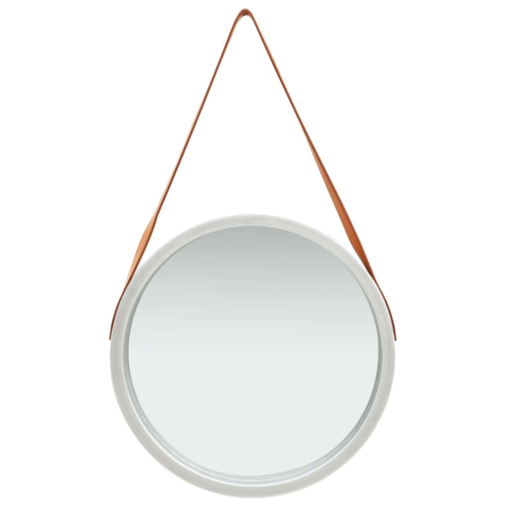 Wall Mirror With Strap 50 Cm