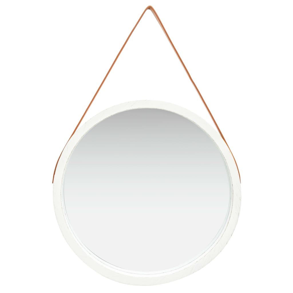 Wall Mirror With Strap 50 Cm