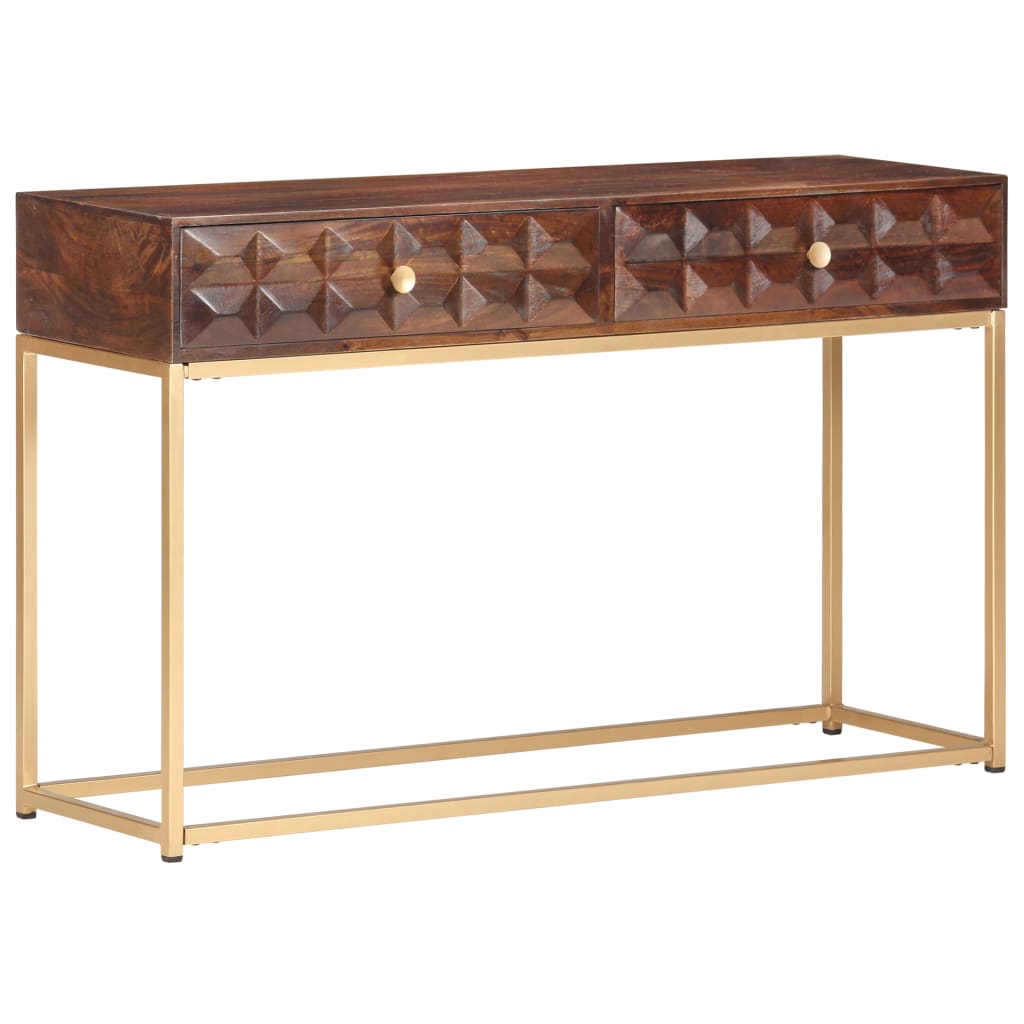 Console Table 122x36x75 cm Solid Mango Wood