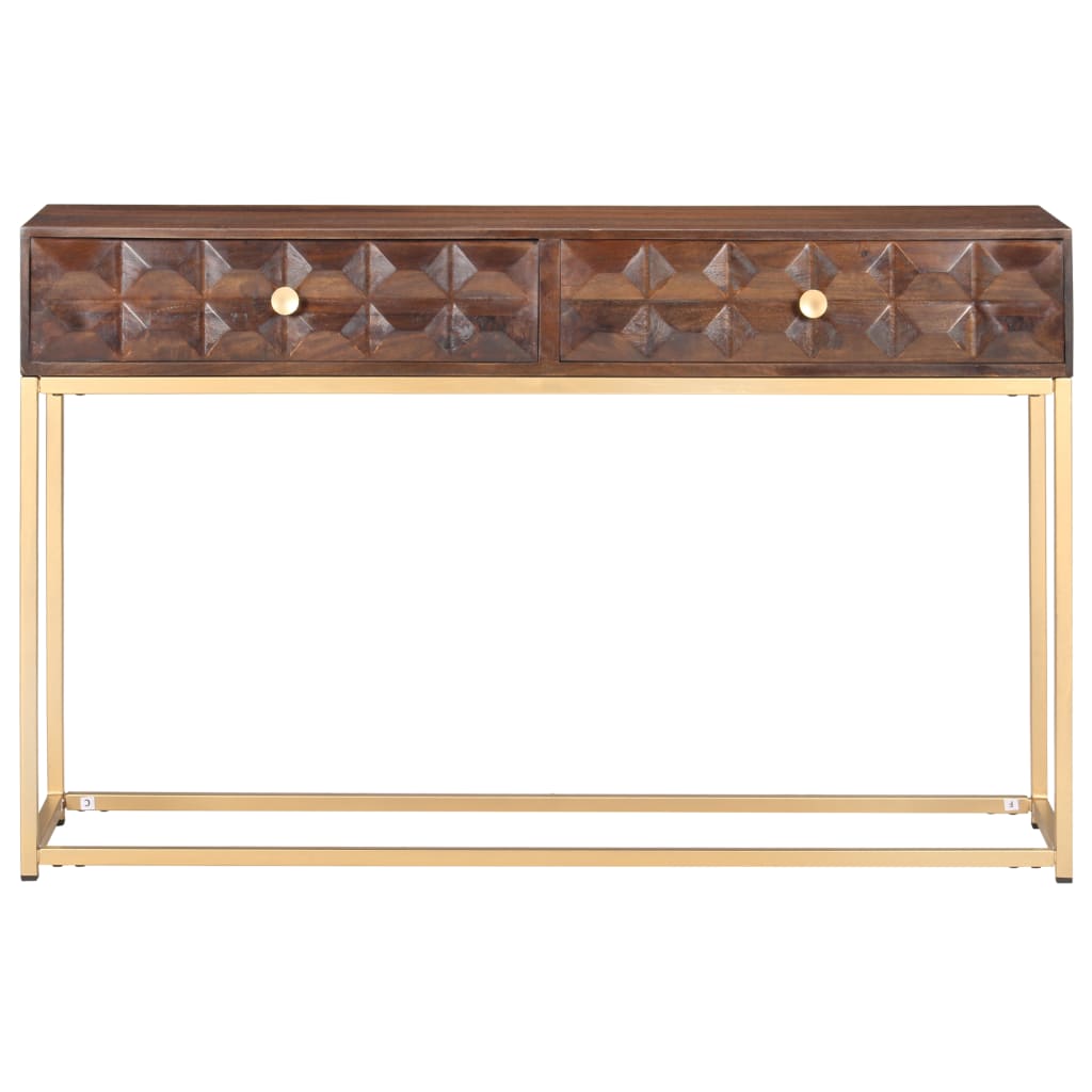 Console Table 122x36x75 cm Solid Mango Wood