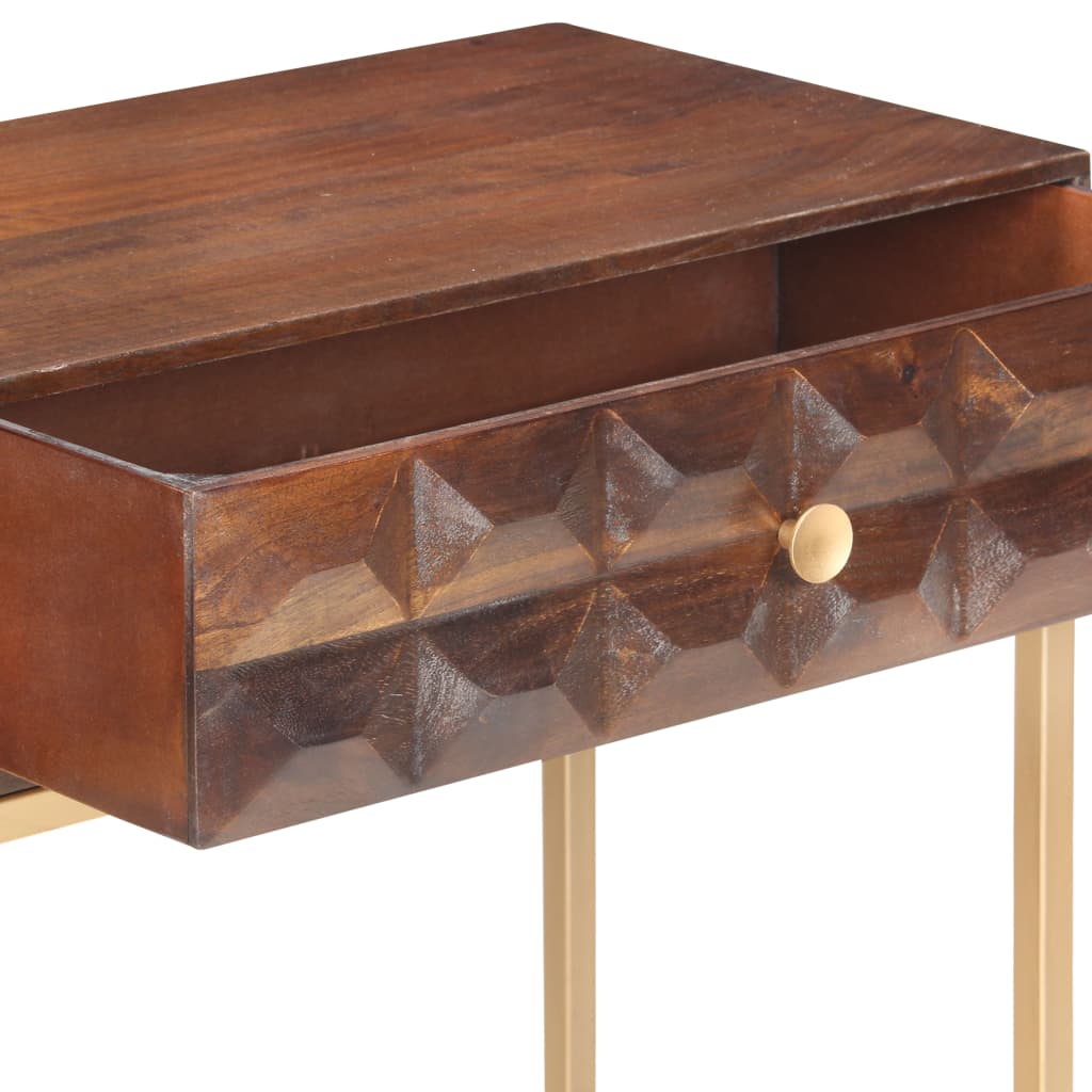 Console Table 122x36x75 cm Solid Mango Wood
