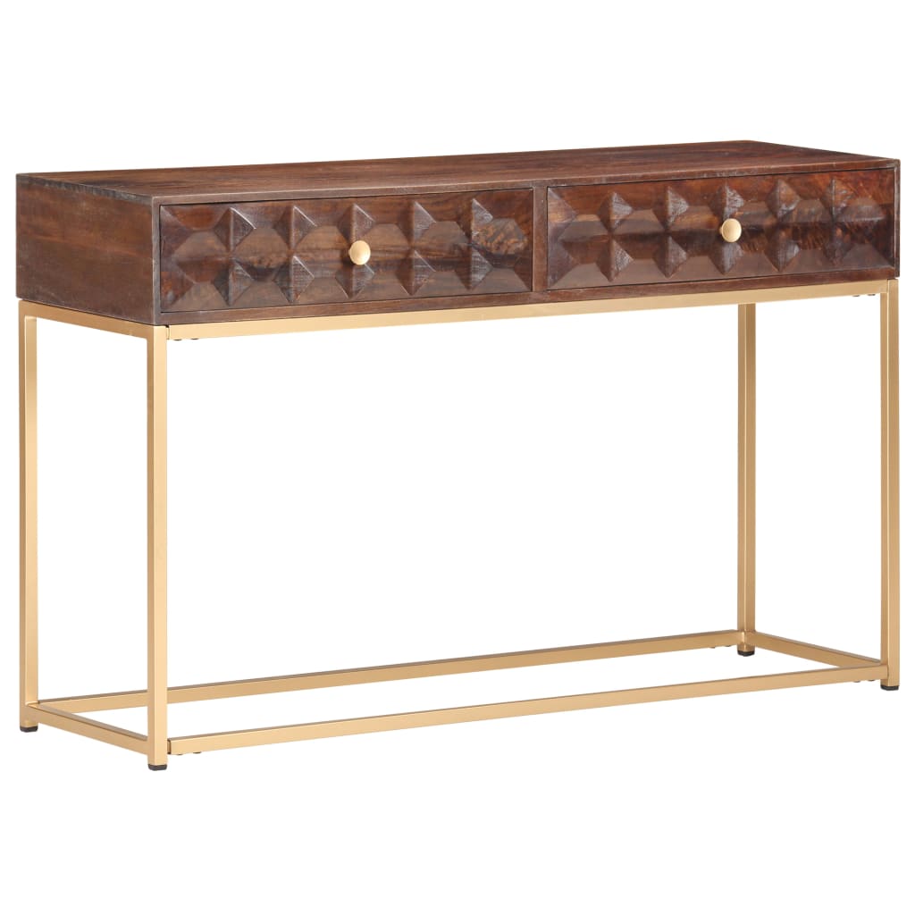 Console Table 122x36x75 cm Solid Mango Wood