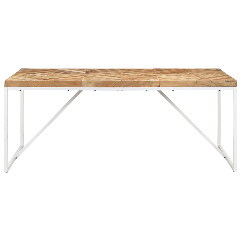 Dining Table 180x90x76 cm Solid Acacia and Mango Wood