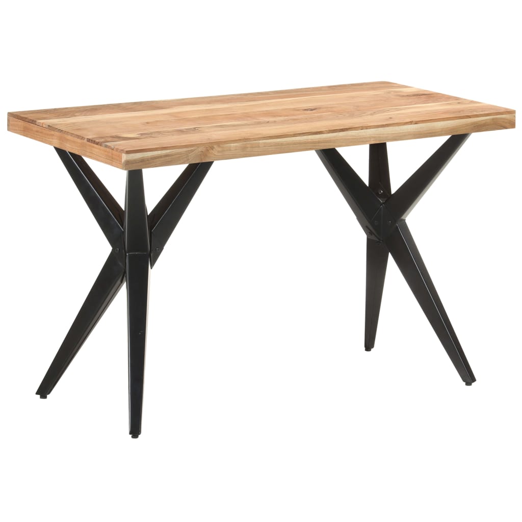 Dining Table 120x60x76 cm Solid Acacia Wood