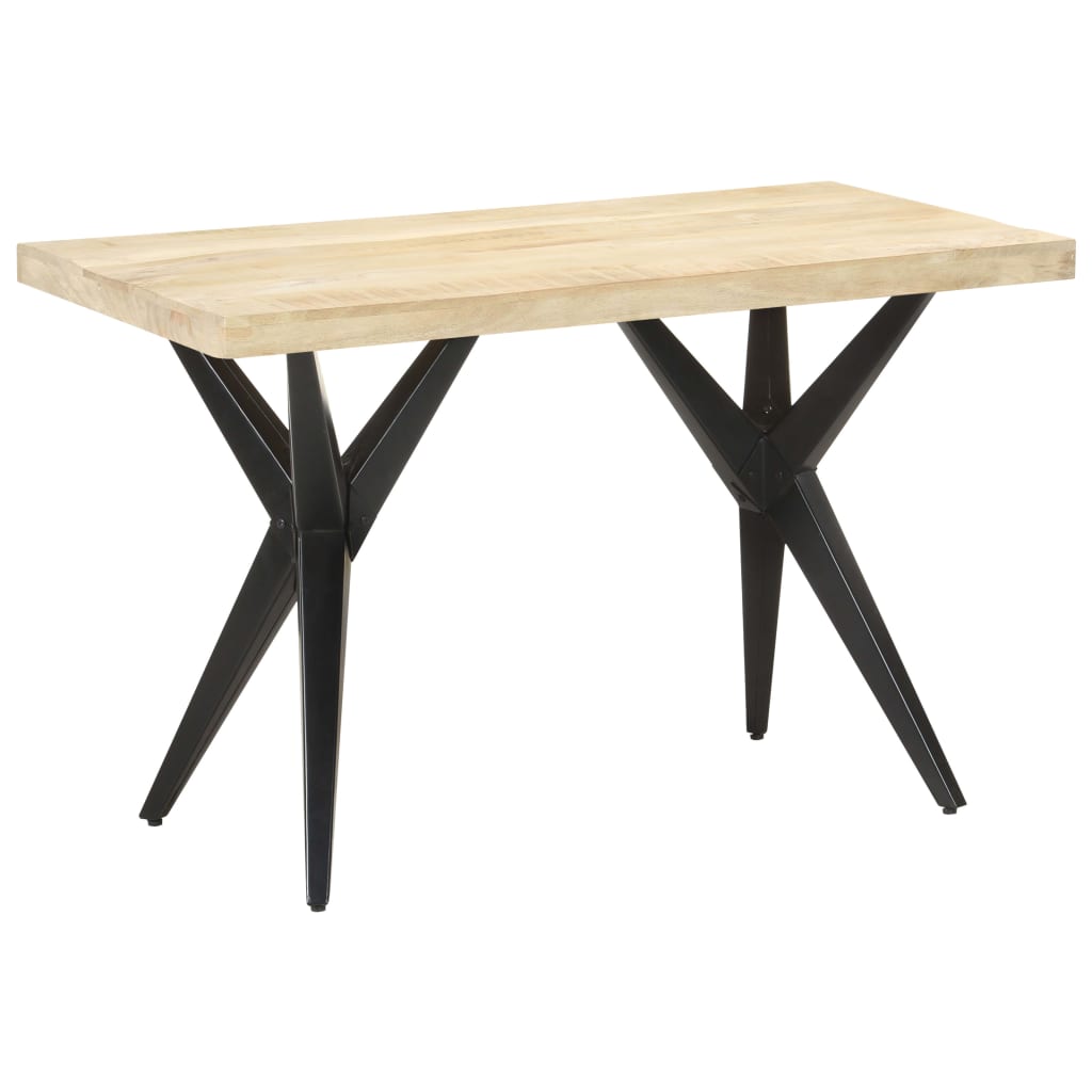 Dining Table 120x60x76 cm Solid Mango Wood