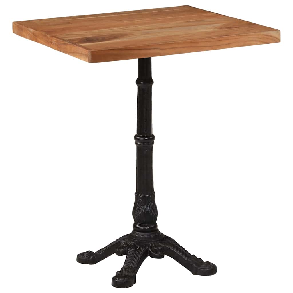 Bistro Table 60x60x76 cm Solid Acacia Wood