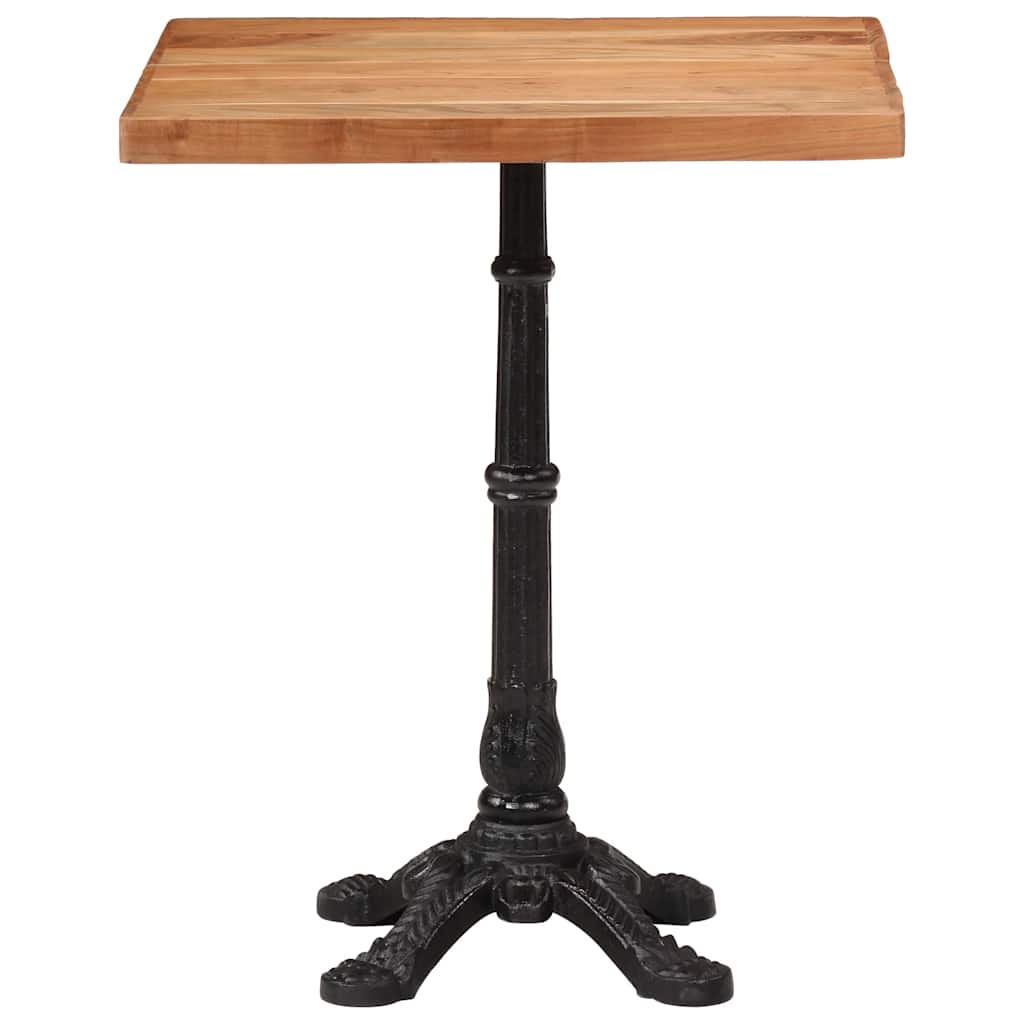 Bistro Table 60x60x76 cm Solid Acacia Wood