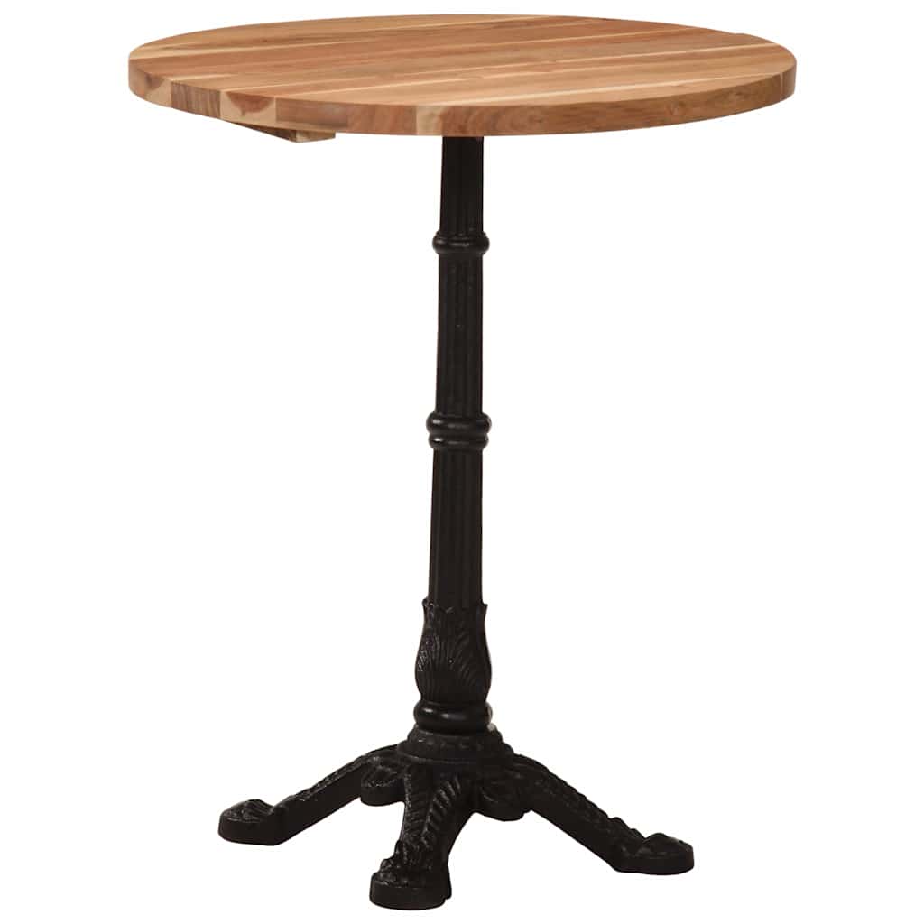 Bistro Table Ø60x76 cm Solid Acacia Wood