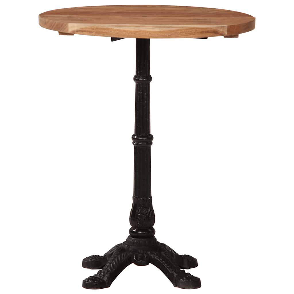 Bistro Table Ø60x76 cm Solid Acacia Wood