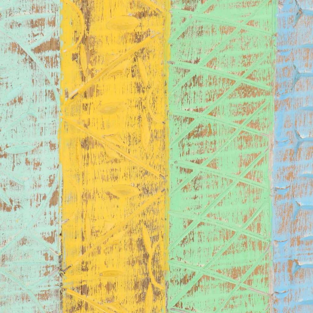 Sideboard 151x40x75 cm Rough Acacia Wood