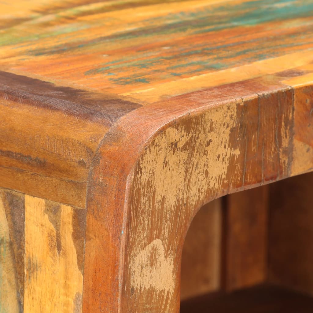 Highboard 45x32x110 cm Solid Reclaimed Wood