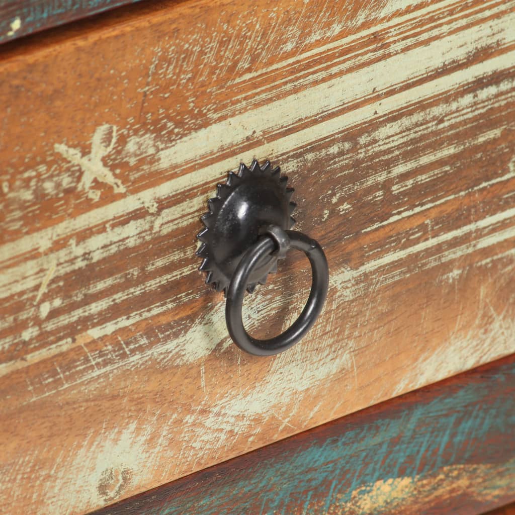 Highboard 45x32x110 cm Solid Reclaimed Wood