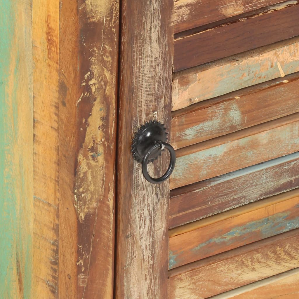 Highboard 45x32x110 cm Solid Reclaimed Wood