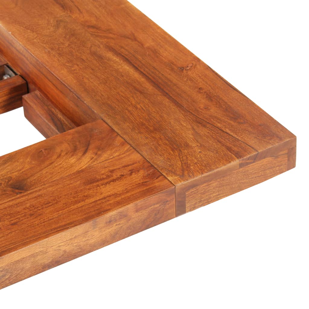 Japanese Futon Bed Frame without Mattress Solid Wood 100x200 cm